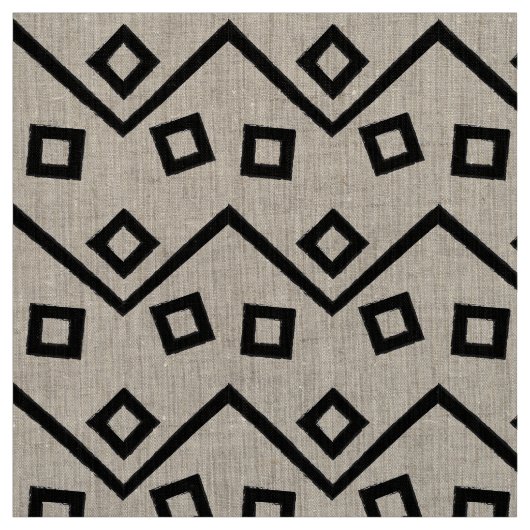 Tissu Motif Abstrait géométrique Aztec (Échantillon)