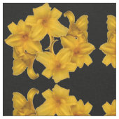 Tissu Motif Abstrait Jaune (Fermer)