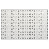 Tissu Motif Abstrait orchidée noire (Yard)