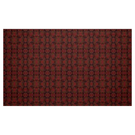 Tissu Motif abstrait rouge (Fat Quarter)