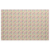 Tissu Motif agrumes et fraise (Yard)