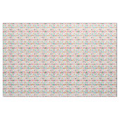 Tissu Motif Alphabet coloré (Yard)