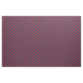 Tissu Motif Ancre en Marine et Rouge (Yard)