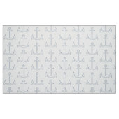 Tissu Motif Ancre nautique blanc (Fat Quarter)
