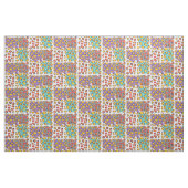 Tissu Motif animal de faune (Fat Quarter)