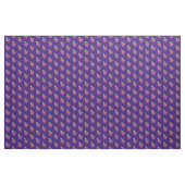 Tissu Motif Apple violet (Yard)