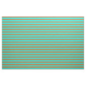 Tissu Motif Aqua et Chocolat Lines (Fat Quarter)