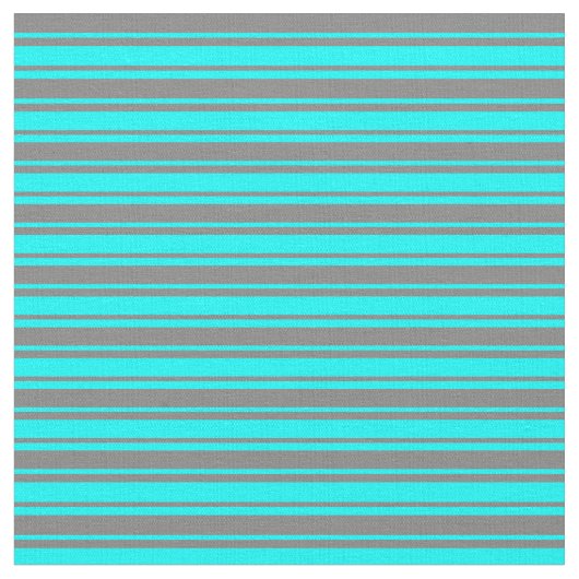 Tissu Motif Aqua & Grey Lines (Fermer)
