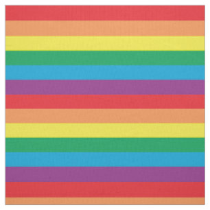 Tissu Motif arc-en-ciel simple