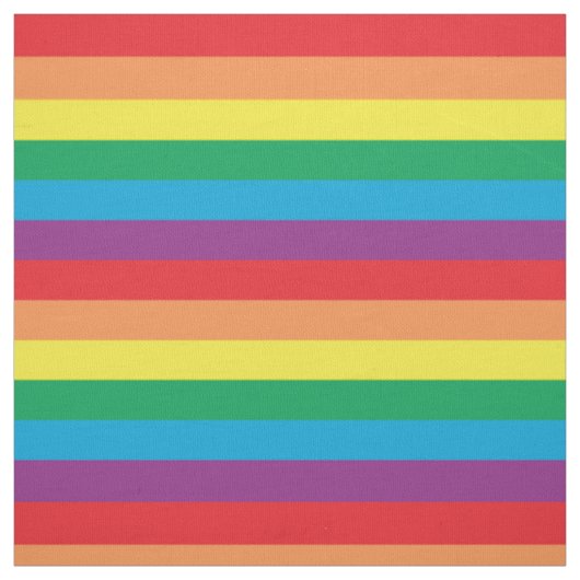 Tissu Motif arc-en-ciel simple (Échantillon)