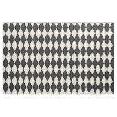 Tissu Motif arlequin noir et blanc (de taille moyenne) (Yard)