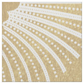 Tissu Motif art déco géométrique or (fermé)