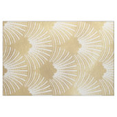 Tissu Motif art déco géométrique or (Fat Quarter)