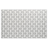 Tissu Motif art déco noir et blanc (Yard)