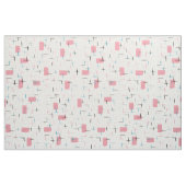 Tissu Motif atomique rétro (Fat Quarter)