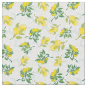 Tissu motif au citron (fermé)