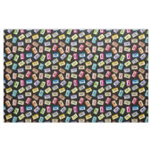 Tissu Motif audio Cassettes (Fat Quarter)