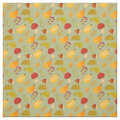 Tissu Motif automne mignon (Échantillon)