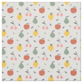 Tissu Motif aux fruits mignons (Échantillon)