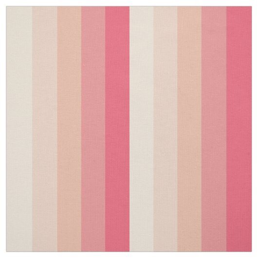 Tissu motif aux rayures pastel roses (Échantillon)