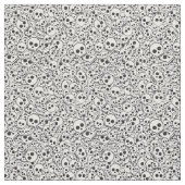Tissu Motif avec des crânes (Échantillon)