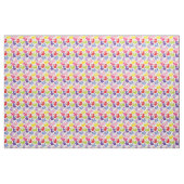 Tissu motif avec des lapins de Pâques (Yard)