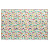 Tissu Motif Axolotl (Fat Quarter)