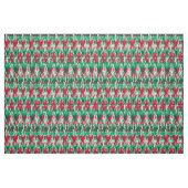 Tissu Motif aztèque abstrait vert mou (Fat Quarter)