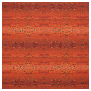 Tissu Motif aztèque orange