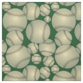 Tissu Motif Baseballs (Échantillon)