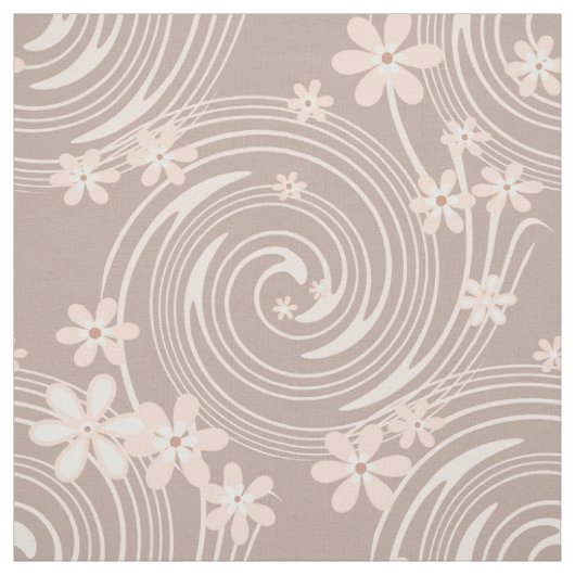 Tissu Motif beige (Échantillon)