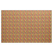 Tissu Motif Bell Pepper (Yard)