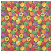 Tissu Motif Bell Pepper (Échantillon)