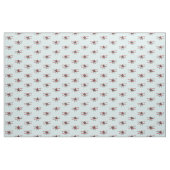 Tissu Motif Bi-Plan Rouge (Yard)