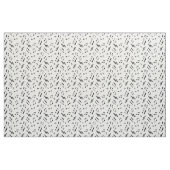 Tissu Motif Black and White Music Notes (Fat Quarter)