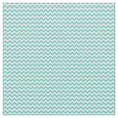 Tissu Motif blanc de Chevron d'Aqua (Fermer)