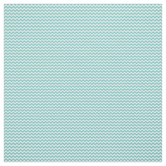 Tissu Motif blanc de Chevron d'Aqua (Échantillon)