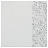 Tissu Motif blanc élégant (Échantillon)