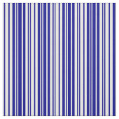 Tissu Motif blanc et bleu foncé (Échantillon)