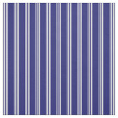 Tissu Motif blanc et bleu nuit (Échantillon)