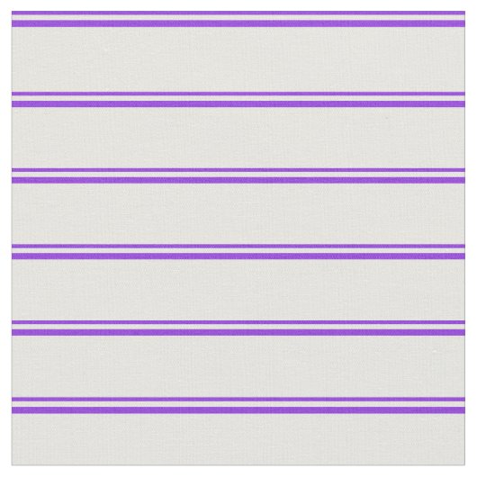 Tissu Motif blanc et pourpre/rayé (Fermer)