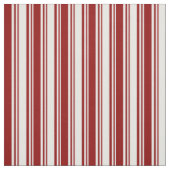 Tissu Motif blanc et rouge foncé (Échantillon)