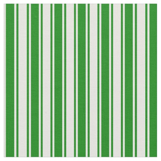 Tissu Motif blanc et vert (Fermer)