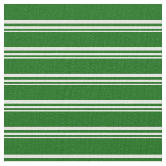 Tissu Motif blanc et vert foncé (Fermer)