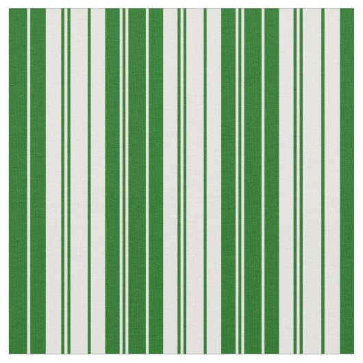 Tissu Motif blanc et vert foncé (Fermer)