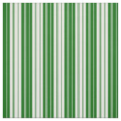 Tissu Motif blanc et vert foncé (Échantillon)