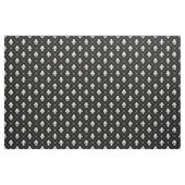 Tissu Motif blanc Fleur De Lis (Yard)