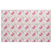 Tissu Motif blanc floral (Fat Quarter)
