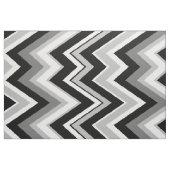 Tissu Motif blanc gris et noir chevron (Fat Quarter)