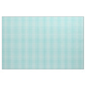 Tissu Motif blanc turquoise (Yard)